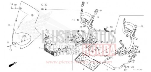 PARE-BRISE CRF300LRAM de 2021